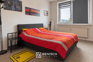 Vermietete 2-Zimmer-Wohnung mit Duschbad und geräumigem Keller – Schlafzimmer