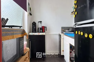 Vermietete 2-Zimmer-Wohnung mit Duschbad und geräumigem Keller – Küche