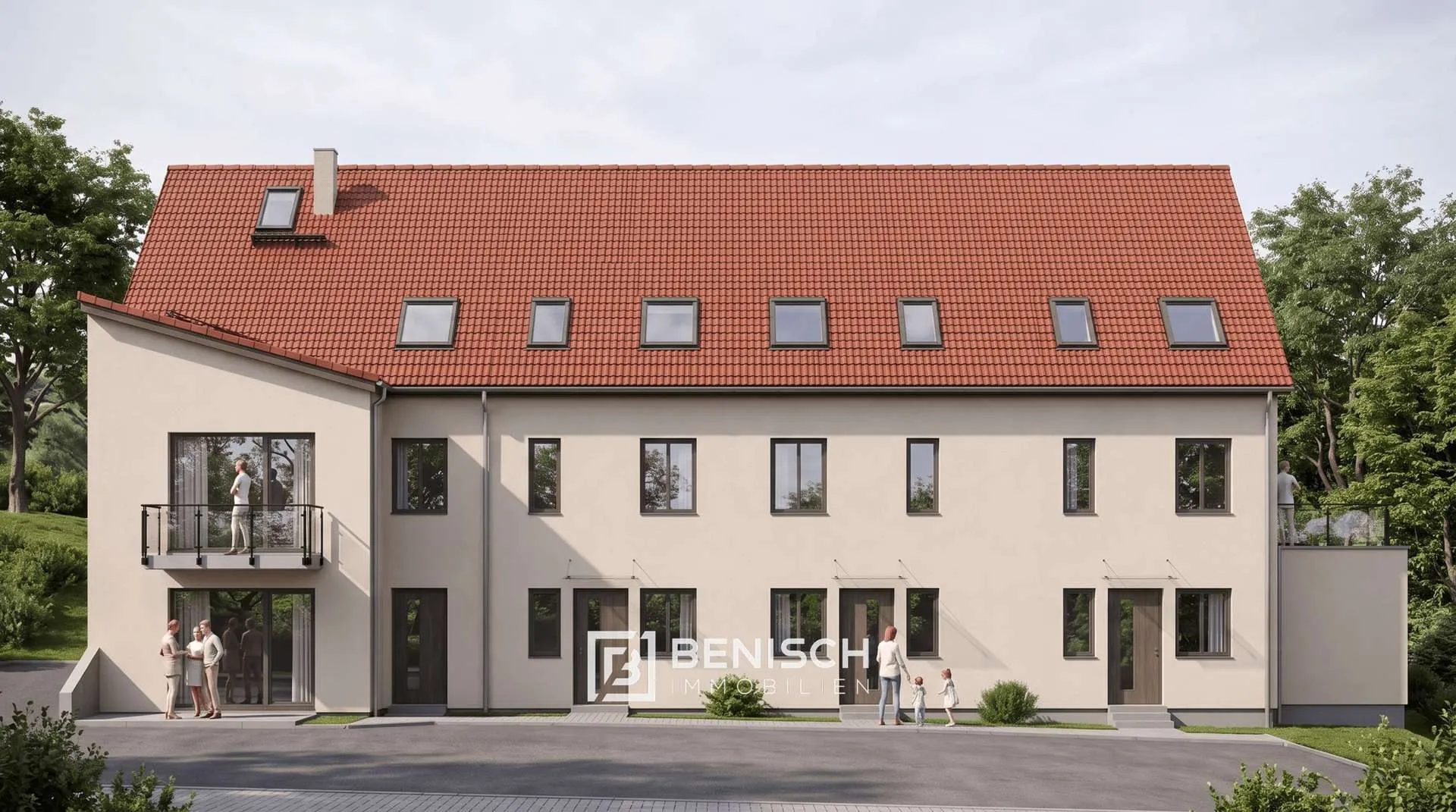 Das Flaggschiff des Hofs - fünf Zimmer auf drei Etagen, mit Wintergarten, Balkon und Garten – Haus in Dresden