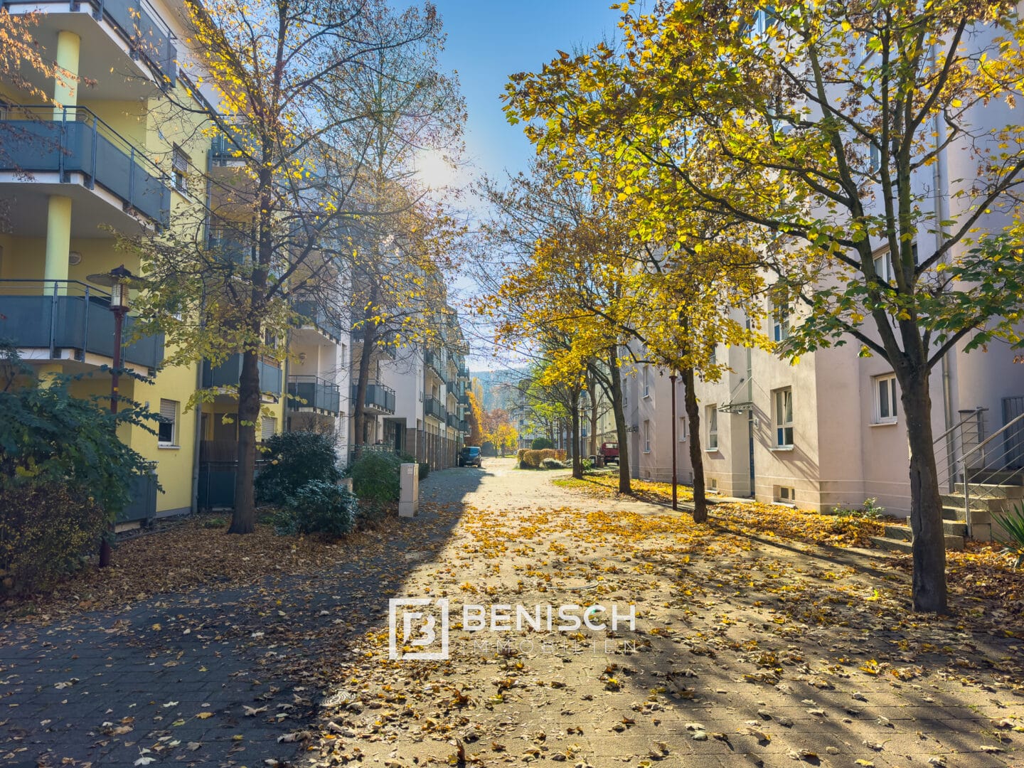 Blick in die Straße