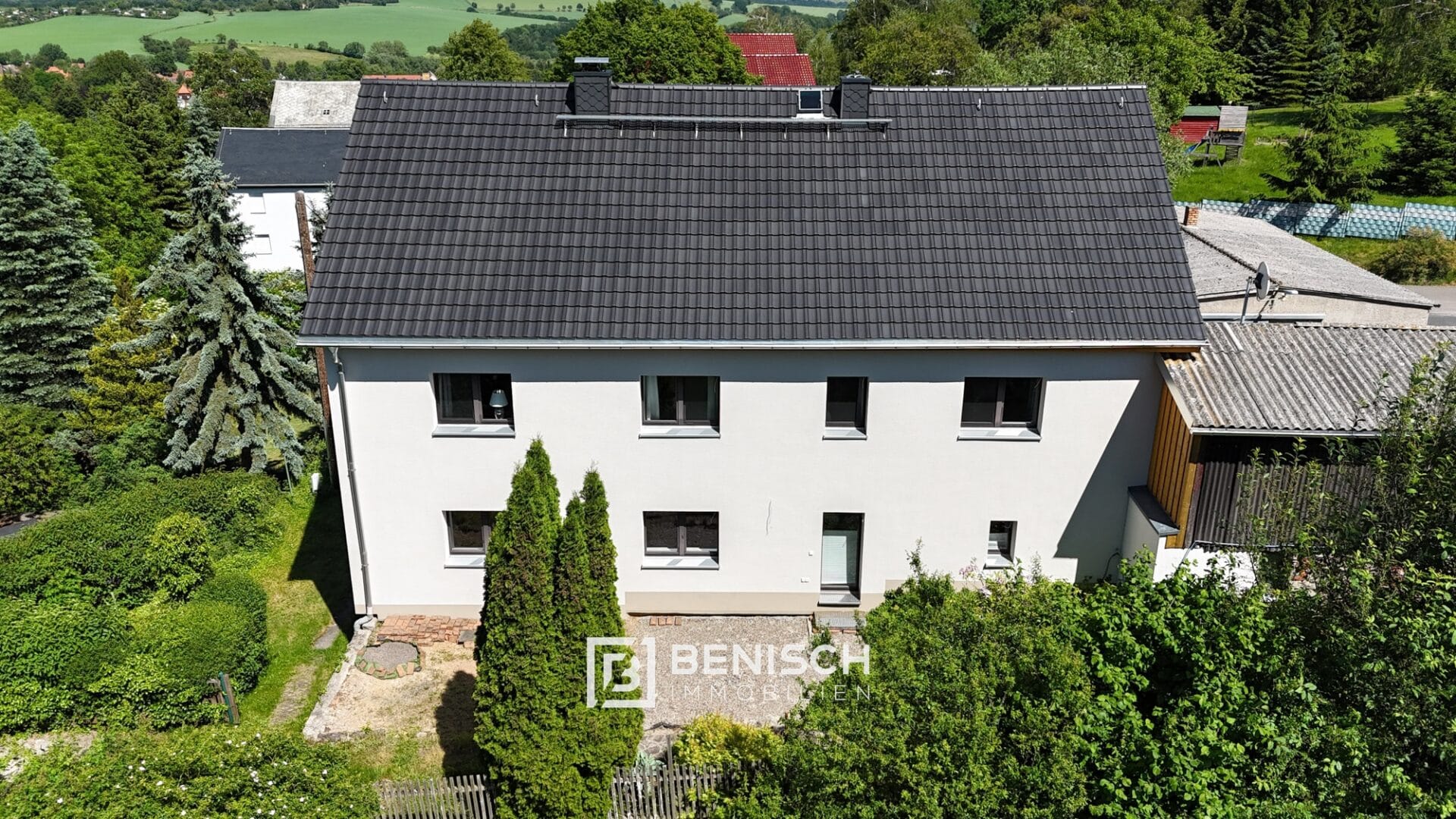 Blick von hinten
